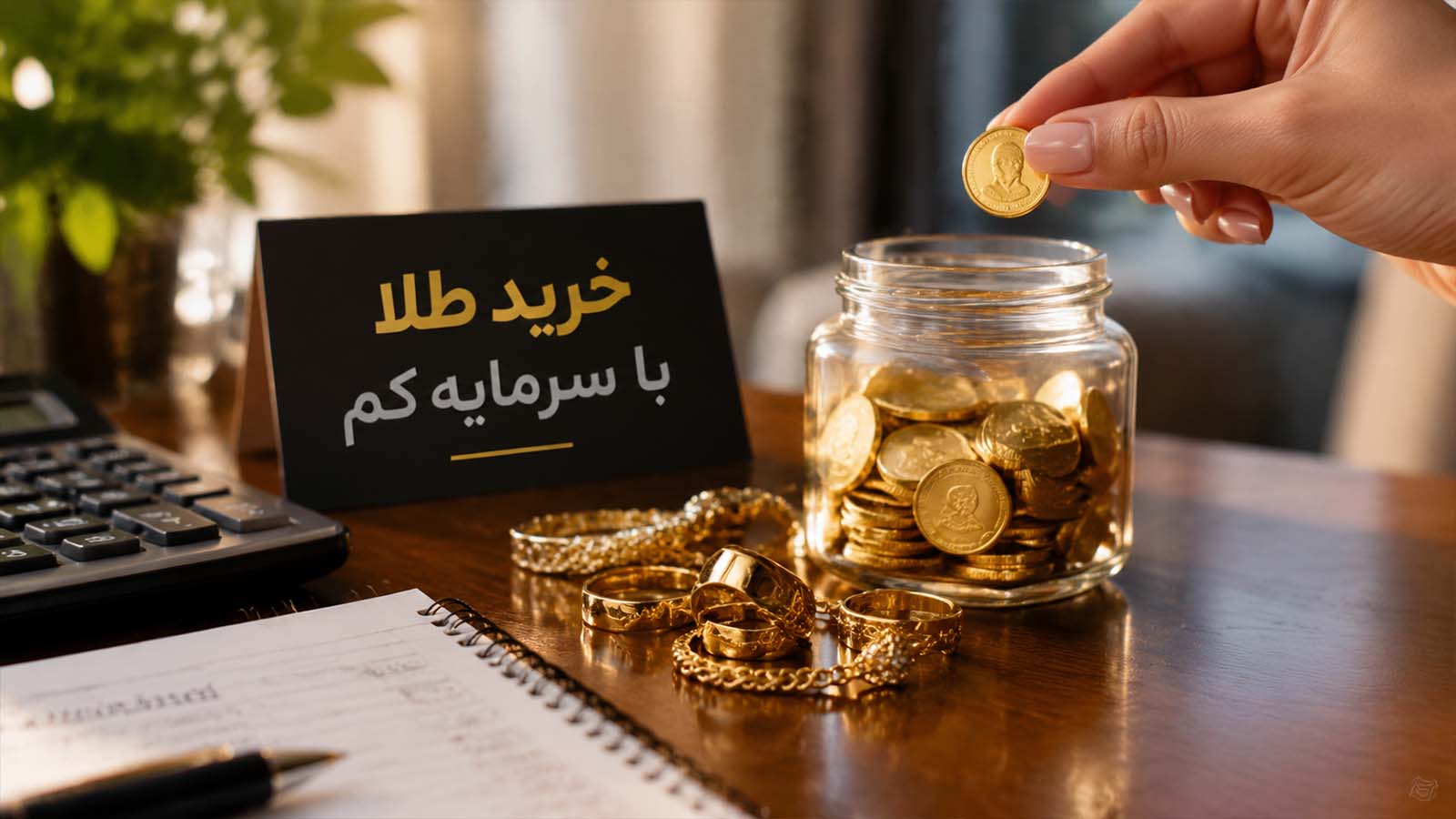 خرید طلا با سرمایه کم